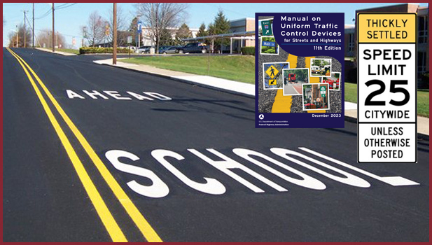 Pavement markings image