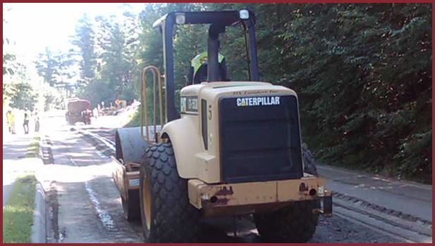 photo of road construction