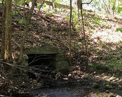 culvert under roadway