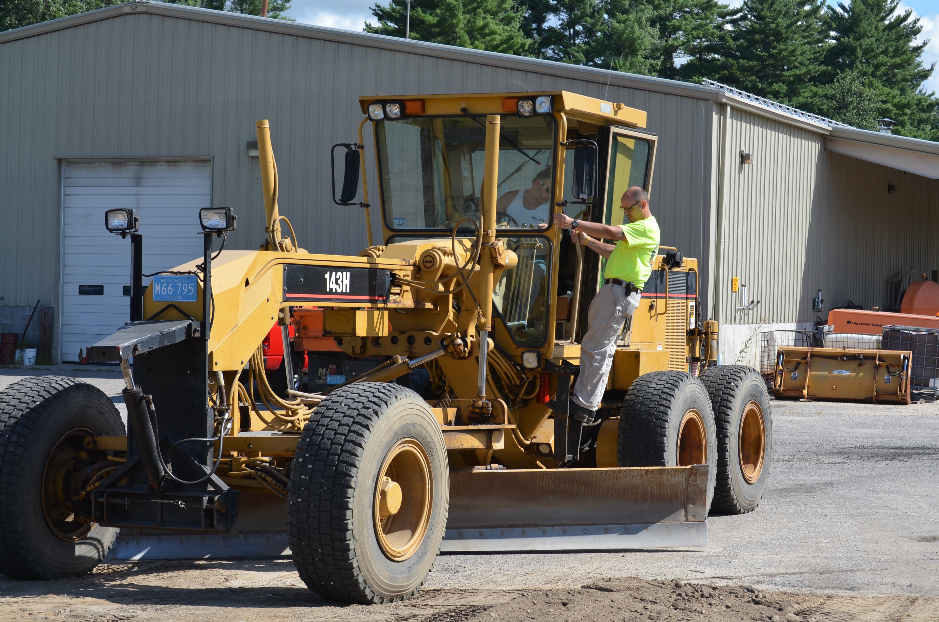 Image of grader driver training