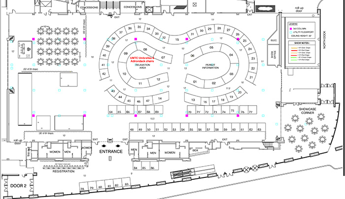 map of first floor