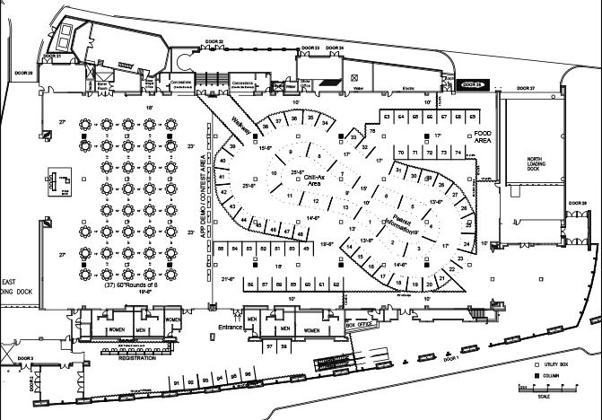 map of first floor