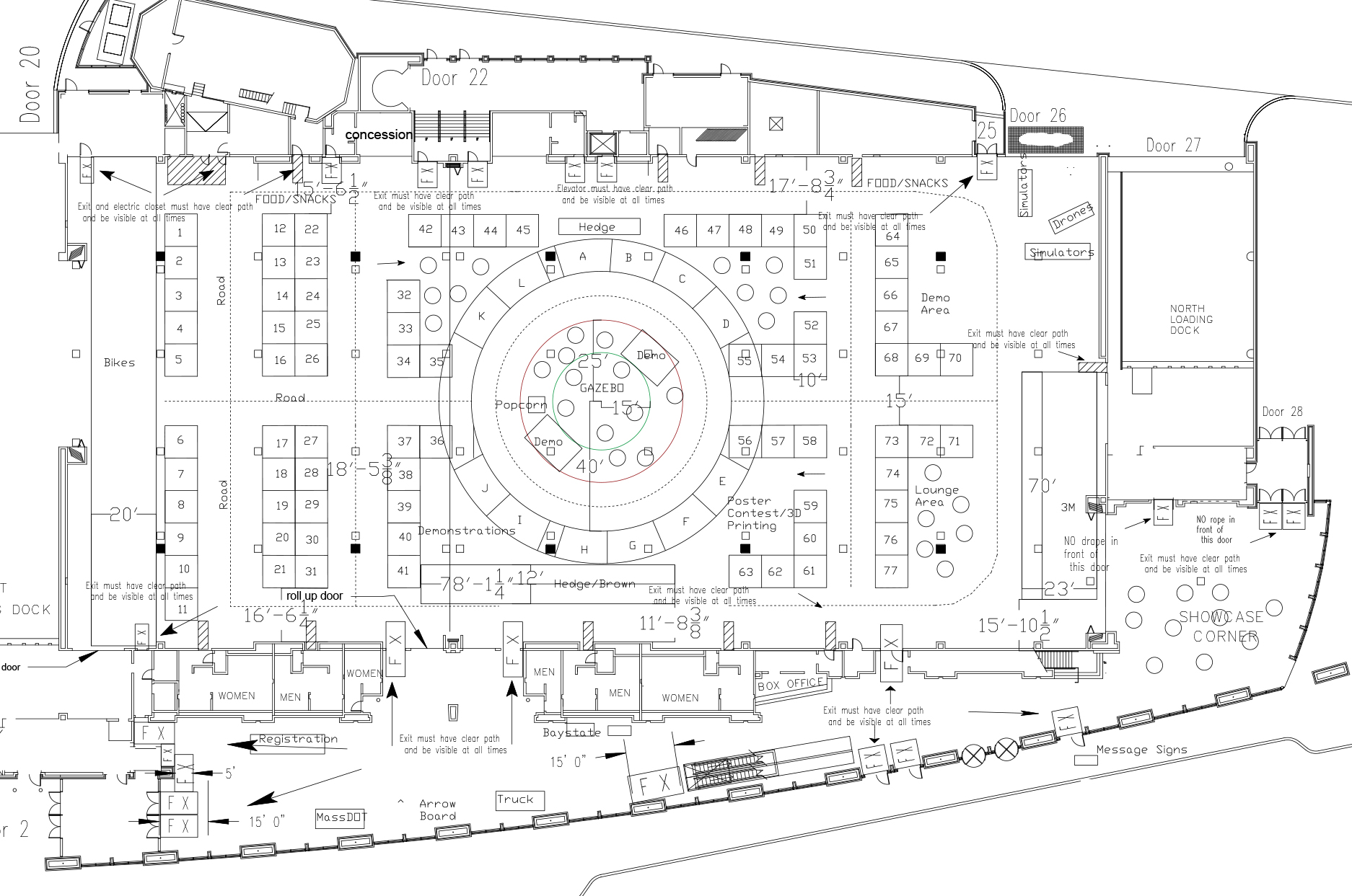 first floor map