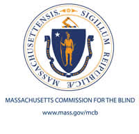 Mass Commission for the Blind Logo