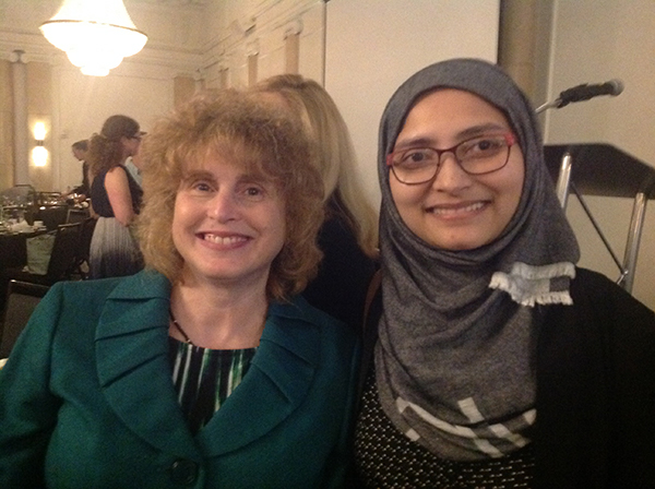 Photo of Stephanie Pollack and Sayeeda Ayaz