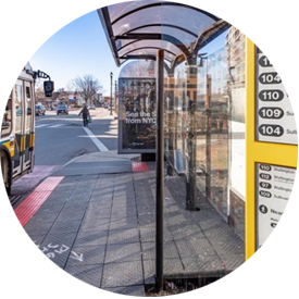 image of MBTA info panel