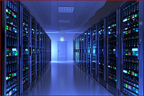 Image of computer servers