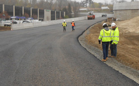 photo of asphalt inspection