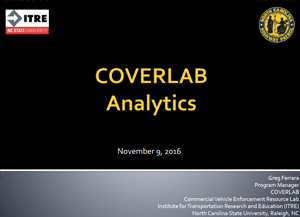 Image of presentation cover  and link